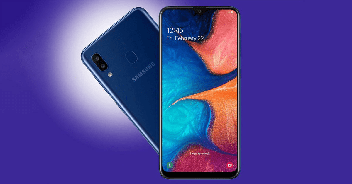 Galaxy　a20 Galaxy A20 Cellphone - Blue – Edgars
