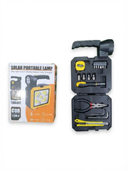 Portable Solar Lamp & Emergency Toolkit (7739-C)