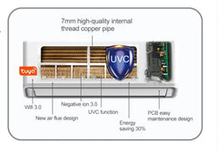 MBO Inverter Wifi Air Conditioner 9000 BTU MSGW-09HVACFMD
