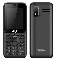 Digit Mobile E2 Pro - WhatsApp Enabled 4G Phone with Dual SIM, Long Battery Life & 4.5-Inch Display- OPEN BOX