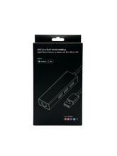 USB 3.0 to RJ45 Gigabit Ethernet Adapter with 3-Port USB Hub