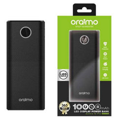 Oraimo Power bank OPB-P112D 10KmAh Black