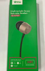 iSTAR Lightweight Heavy Bass Wire Headset IS-5707