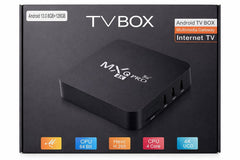MXQ Pro 5G Android TV Box 4K – Android 13 | 8GB RAM | 128GB Storage