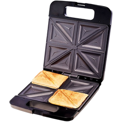 Condere Sandwich Maker ZS-2521 – 4 Slice Stainless Steel Sandwich Maker