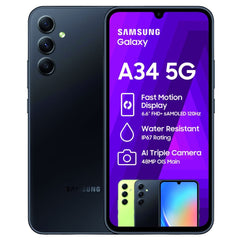 Samsung Galaxy A34 5G 6.6” Super AMOLED Display,Triple Camera | Open Box