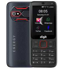 Digit Energy 4G LTE Smartphone 8 GB 2.8-inch Touchscreen, WhatsApp Enabled