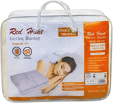 Red Hant Single Bed Electric Blanket ( 91 cm X 188 cm ) Polyester White Blanket