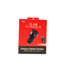 Itel 15.5w Car Charger Kit- ICC101
