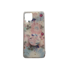 Samsung A12 Fancy Leather covers