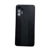 Samsung A32 Stripped Leather Phone Case