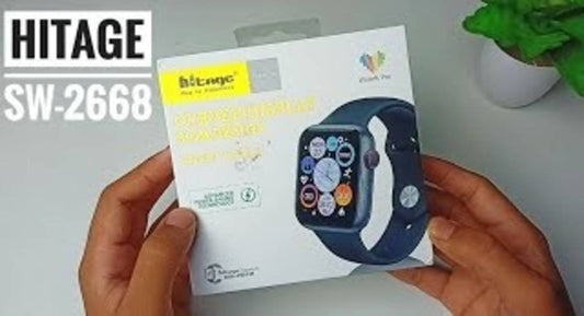Hitage Curved Display Smart Watch SW2668