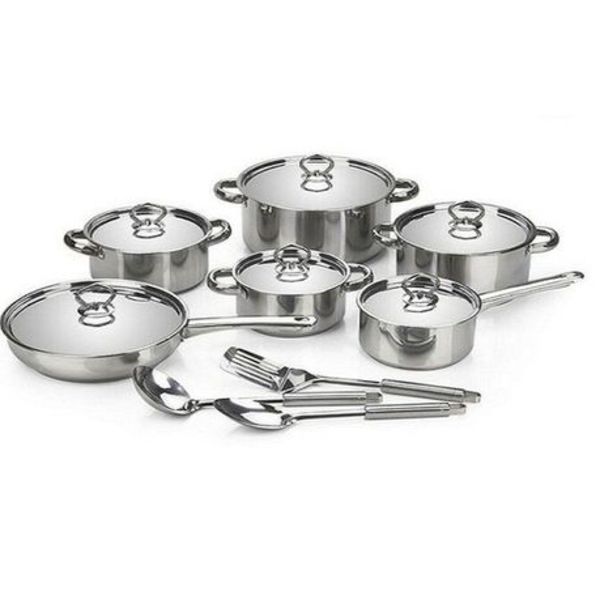 Rongxixing 15-Piece Stainless Steel Cookware Set (MLH-242002)