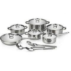 Rongxixing 15-Piece Stainless Steel Cookware Set (MLH-242002)