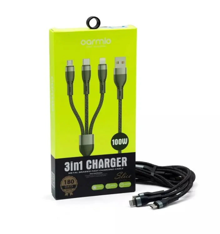 Oraimo Duraline 3 In 1 Fast Charging Cable