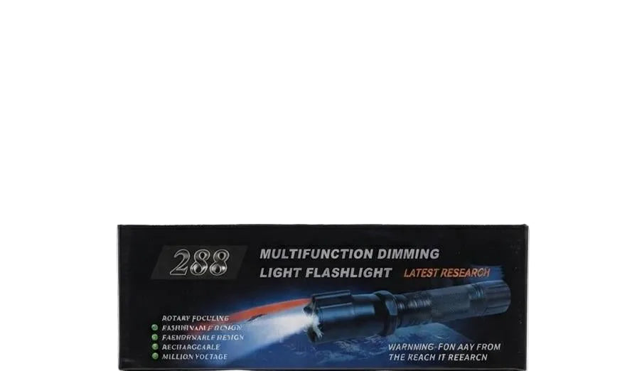 288 Multifunction Dimming Light Rechargeable Flashlight