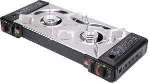 Condere 2 Burner Gas Igniter Camp Stove - BDZ-202