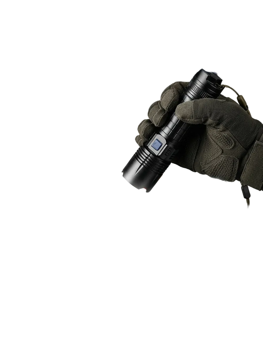 High-Power Aluminum Alloy Flashlight (KH-W522-A)