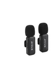 PULUZ Dual Wireless Lavalier Microphone