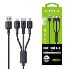 Oraimo Duraline 3 In 1 Fast Charging Cable- X93