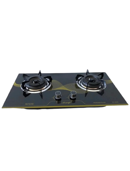 Condere 2-Burner Glass Gas Stove - RH-2008