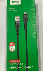 iSTAR IS-5004 USB to Micro Super Flash Charging Cable