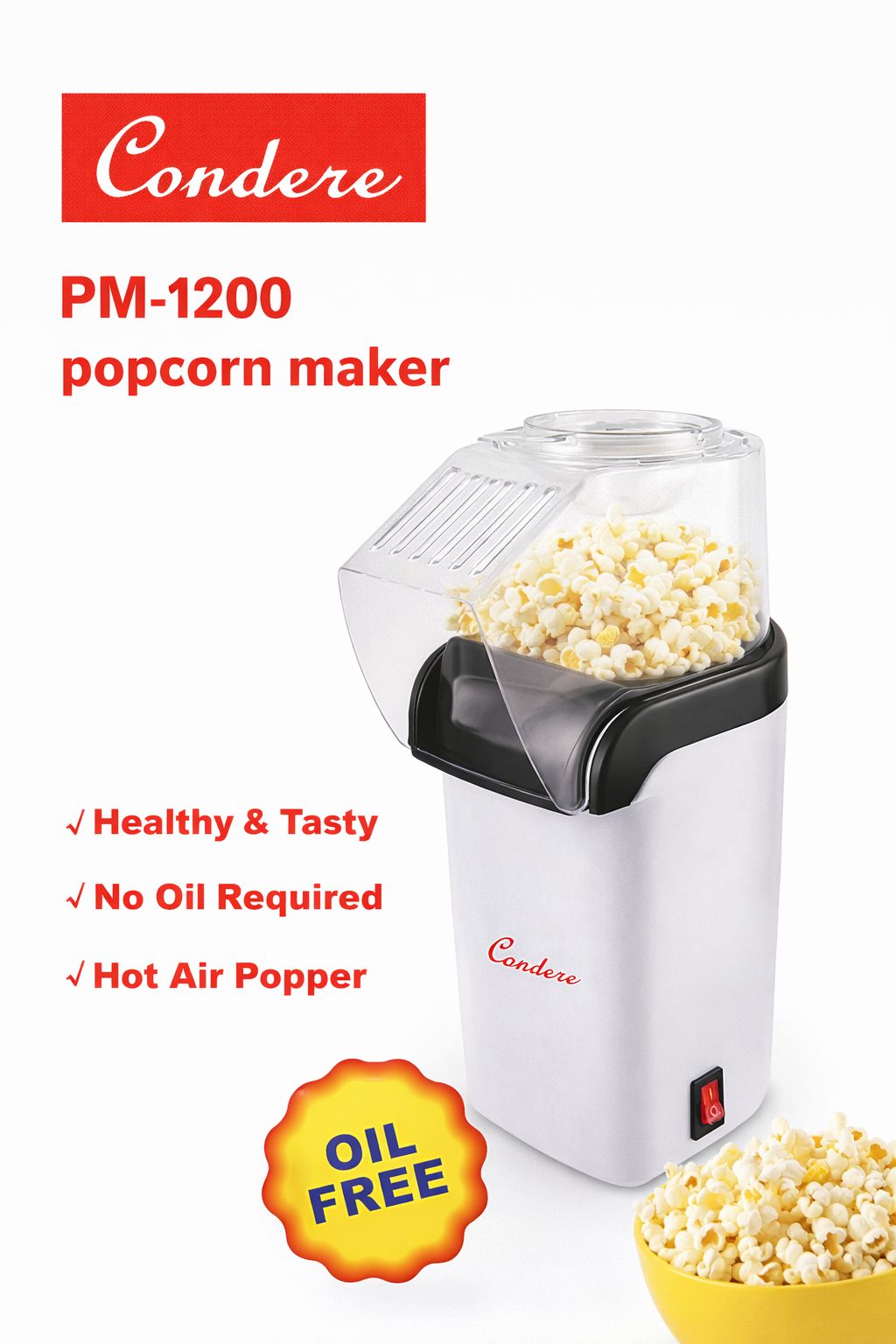 Condere PM-1200 Popcorn Maker