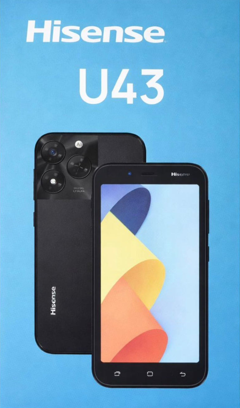 Hisense U43 4G – Smart, Durable, and Built for Everyday Life