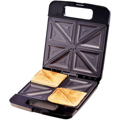 Condere Sandwich Maker ZS-2521 – 4 Slice Stainless Steel Sandwich Maker