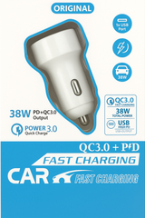 Car Charging Adapter 38W