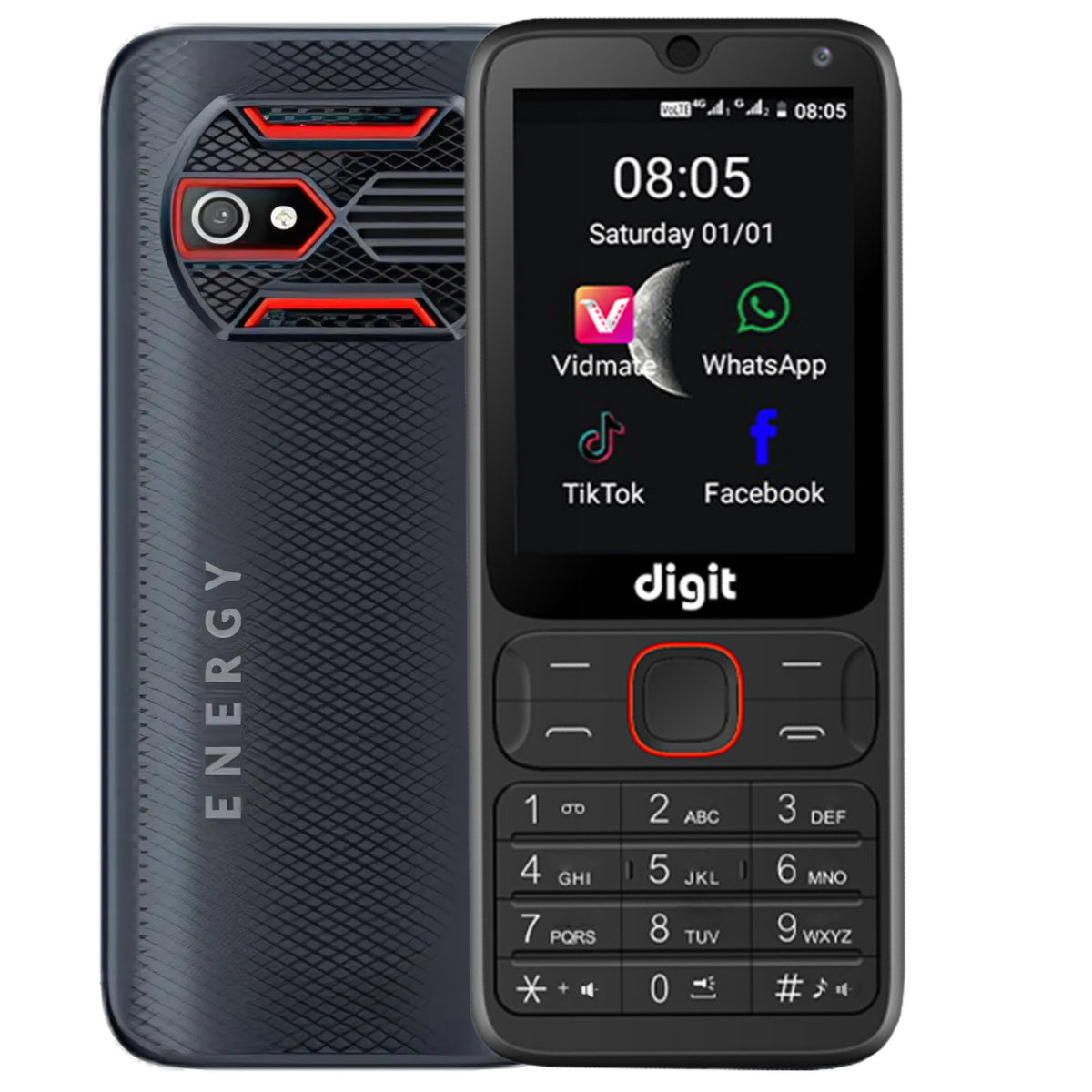 Digit Smart Mobile Buy Digit Mobile Energy 4G Touchscreen with WhatsApp Online at JK ...