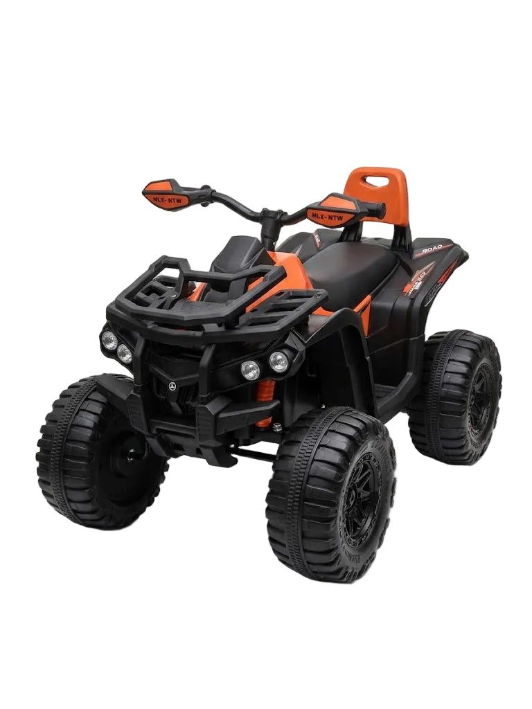 Kids Electric Ride-On  ATV Quad Bike with All-Terrain Wheels & LED Headlights
