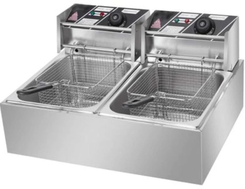 Condere – 6L Electric Deep Double Fryer – LQ-6103