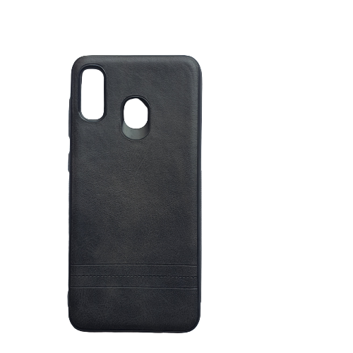 Samsung A20 Leather Phone Cover