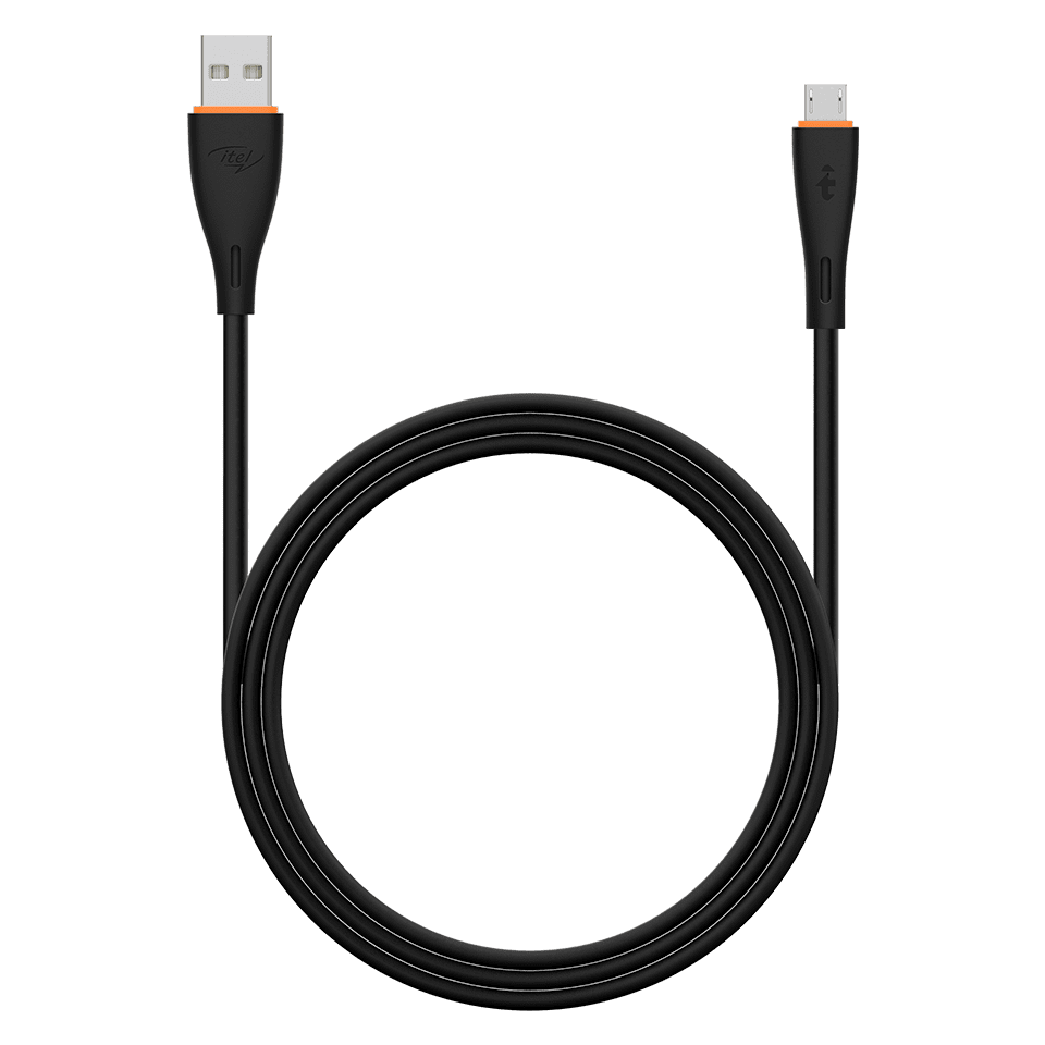 itel Extra Durable & Extra Strong Type C Charging Cable –  C21 -1M- 18W