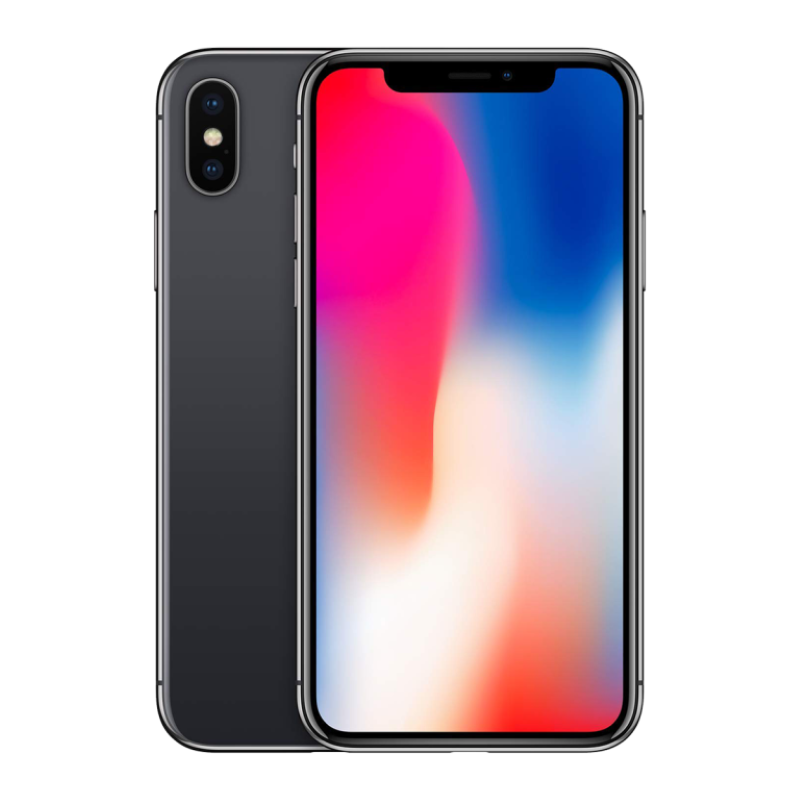 Apple iPhone X  Pre-Owned 5.8” Super Retina Display, Dual 12MP Cameras