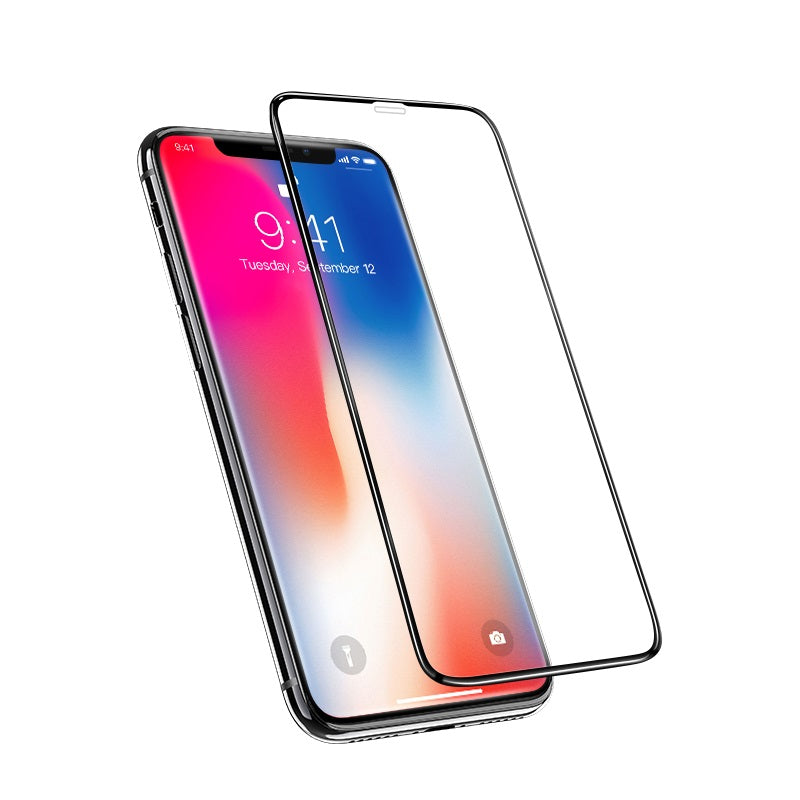 IPhone X screen protector black