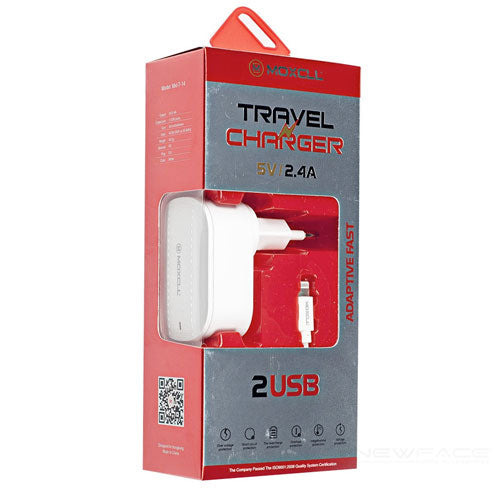 moxcll travel charger 3.1A