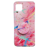 Huawei P40 Lite Fancy Marble Effect Phone Covers light pink