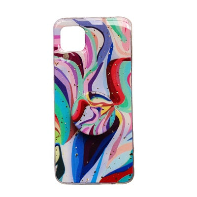 Huawei P40 Lite Fancy Marble Effect Phone Covers multi