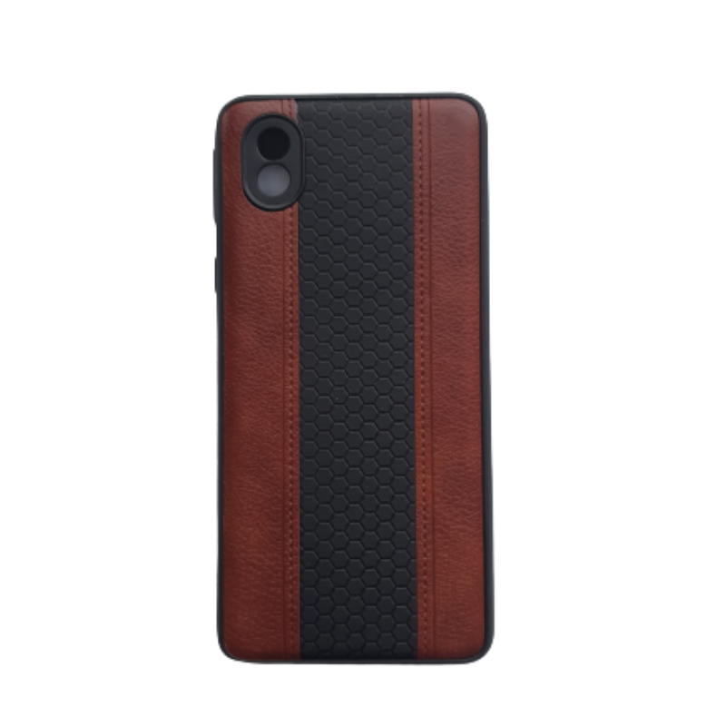 Samsung A3 Core Stripped Leather Case